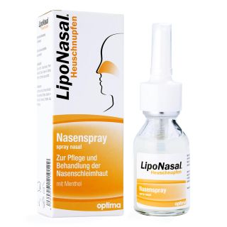 Liponasal Heuschnupfen Nasenspray 20 ml von OPTIMA Pharmazeutische GmbH PZN 02245533