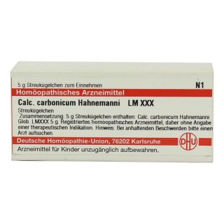 Lm Calcium Carb. Xxx Globuli Hahnemanni 5 g von DHU-Arzneimittel GmbH & Co. KG PZN 02677066