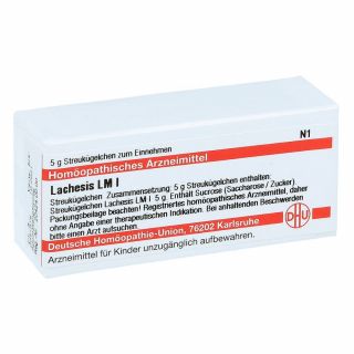 Lm Lachesis I Globuli 5 g von DHU-Arzneimittel GmbH & Co. KG PZN 00001198
