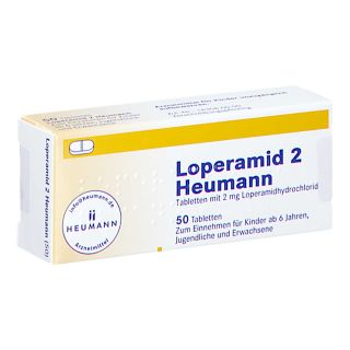 Loperamid 2 Heumann 50 stk von HEUMANN PHARMA GmbH & Co. Generi PZN 04473008