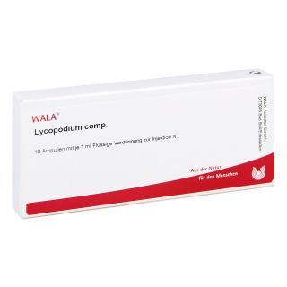 Lycopodium Comp. Ampullen 10X1 ml von WALA Heilmittel GmbH PZN 01751688