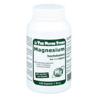 Magnesium 400 mg Kapseln 120 stk von Hirundo Products PZN 06438223