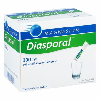 Magnesium Diasporal 300 mg Granulat zur, zum her.e.lsg.z.ein. 50 stk von Protina Pharmazeutische GmbH PZN 10712463