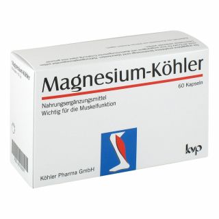 Magnesium Köhler Kapseln 1X60 stk von Köhler Pharma GmbH PZN 06103391