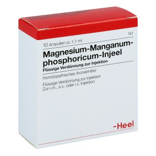 Magnesium Manganum phosphoricum Injeel Ampullen 10 stk von Biologische Heilmittel Heel GmbH PZN 01474645