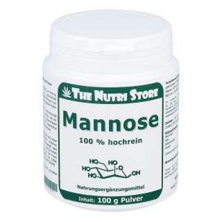 Mannose 100% rein Pulver 100 g von Hirundo Products PZN 07572395