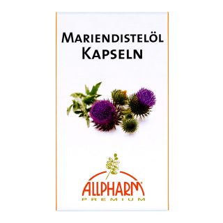 Mariendistel öl 500 mg Kapseln 60 stk von ALLPHARM Vertriebs GmbH PZN 06430316