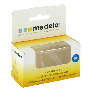 Medela Ersatzsauger M Ve 2 stk von MEDELA PZN 05994979