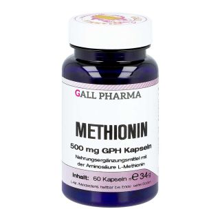 Methionin 500 mg Gph Kapseln 60 stk von Hecht-Pharma GmbH PZN 00128303