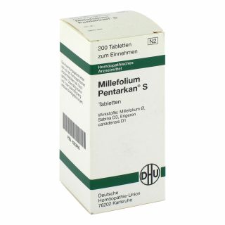 Millefolium Pentarkan S Tabletten 200 stk von DHU-Arzneimittel GmbH & Co. KG PZN 00253959