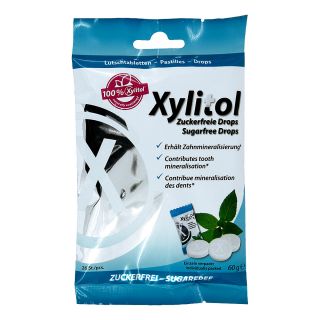 Miradent Xylitol Drops zuckerfrei Mint 60 g von Hager Pharma GmbH PZN 00416918