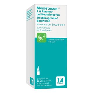 Mometason 1 A Pharma bei Heuschnupfen 18 g von 1 A Pharma GmbH PZN 16035495