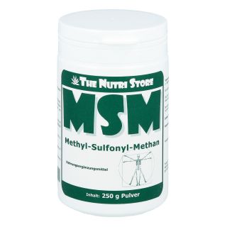 Msm 100% rein Methyl Sulfonyl Methan Pulver 250 g von Hirundo Products PZN 09483158