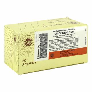 Mucokehl Ampullen D5 50X1 ml von SANUM-KEHLBECK GmbH & Co. KG PZN 03206653