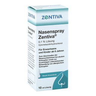 Nasenspray Zentiva 10 ml von Zentiva Pharma GmbH PZN 15410755