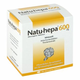Natu-hepa 600mg 100 stk von Rodisma-Med Pharma GmbH PZN 00432662
