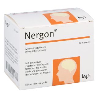 Nergon Kapseln 90 stk von Köhler Pharma GmbH PZN 12358770