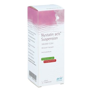 Nystatin acis 50 ml von acis Arzneimittel GmbH PZN 09667349