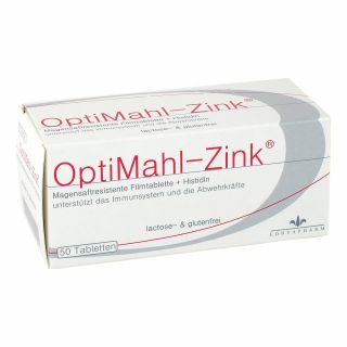 Optimahl Zink 15 mg Tabletten 50 stk von Artesan Pharma GmbH & Co.KG PZN 01691495