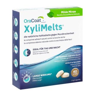Oracoat Xylimelts Hafttabletten milde Minze 40 stk von health.On Ventures GmbH PZN 12596073