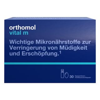 Orthomol Vital m Trinkfläschchen/Kapsel 30er-Packung 30 stk von Orthomol pharmazeutische Vertrie PZN 01319850