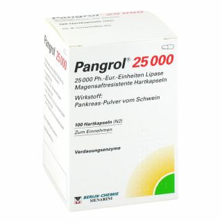 Pangrol 25000 100 stk von BERLIN-CHEMIE AG PZN 04810670