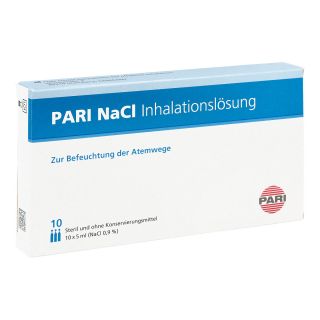 Pari Nacl Inhalationslösung Ampullen 10X5 ml von Pari GmbH PZN 12474217