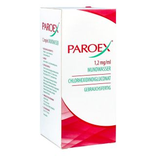 PAROEX 1,2mg/ml Mundwasser 300 ml von Sunstar Deutschland GmbH PZN 11529212