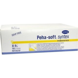 Peha Soft Syntex Unters.handsch.unst. pud.frei L 100 stk von PAUL HARTMANN AG PZN 03890201