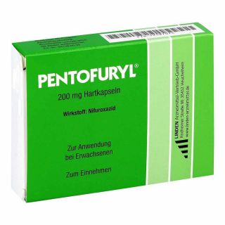 Pentofuryl 200 mg Hartkapseln 12 stk von LINDEN Arzneimittel-Vertrieb-Gmb PZN 12587074