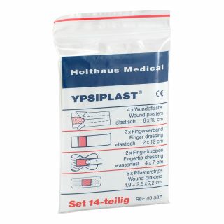 Pflasterset Ypsiplast 14 teilig 1 stk von Holthaus Medical GmbH & Co. KG PZN 10168870