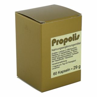 Propolis Kapseln 60 stk von FBK-Pharma GmbH PZN 00004831