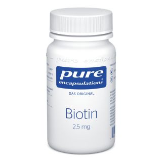 Pure Encapsulations Biotin 2,5 mg Kapseln 60 stk von Pure Encapsulations LLC. PZN 07764203