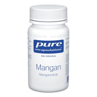 Pure Encapsulations Mangan Mangancitrat Kapseln 60 stk von Pure Encapsulations LLC. PZN 05132433