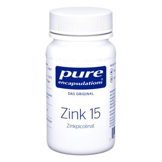 Pure Encapsulations Zink 15 Zinkpicolinat Kapseln 180 stk von Pure Encapsulations LLC. PZN 02774504