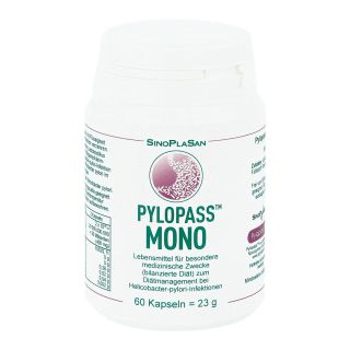 Pylopass Mono 200 mg bei Helicobacter pylori Kapsel (n) 60 stk von SinoPlaSan GmbH PZN 13426930
