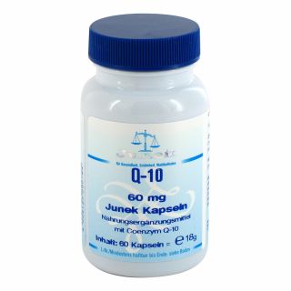 Q10 60 mg Junek Kapseln 60 stk von Bios Medical Services PZN 00156297