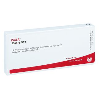 Quarz D12 Ampullen 10X1 ml von WALA Heilmittel GmbH PZN 02830450