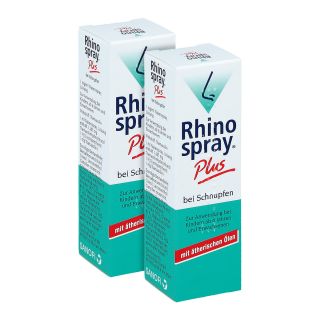 Rhinospray bei Schnupfen & verstopfter Nase Doppelpack 2x10 ml von A. Nattermann & Cie GmbH PZN 08101002