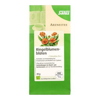 Ringelblumenblüten Arzneitee Calen.flos bio Salus 40 g von SALUS Pharma GmbH PZN 06107791