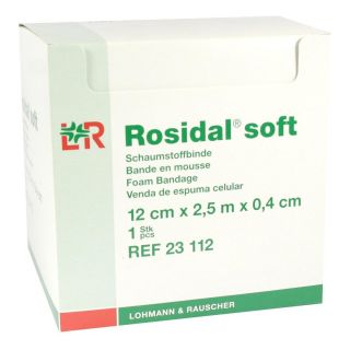 Rosidal Soft Binde 12x0,4cmx2,5m 1 stk von Lohmann & Rauscher GmbH & Co.KG PZN 00886877
