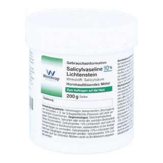Salicylvaseline 10% Lichtenstein 200 g von Zentiva Pharma GmbH PZN 03757301