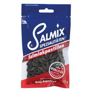 Salmix Salmiakpastillen zuckerfrei 75 g von Pharma Peter GmbH PZN 00614825