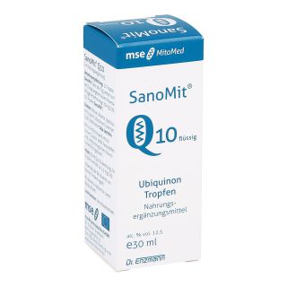 Sanomit Q10 flüssig 30 ml von MSE Pharmazeutika GmbH PZN 00978007