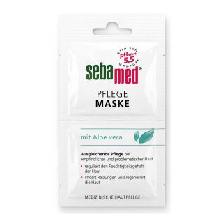 Sebamed Empfindliche Haut Pflegemaske 2X5 ml von Sebapharma GmbH & Co.KG PZN 04705275