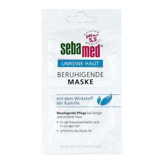 Sebamed Unreine Haut beruhigende Maske 2X5 ml von Sebapharma GmbH & Co.KG PZN 04705157