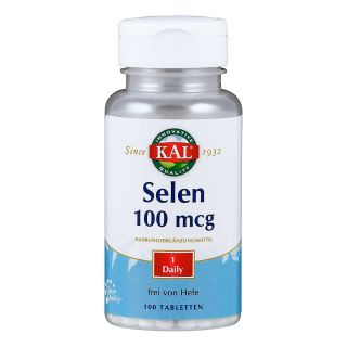 Selen 100 [my]g Tabletten 100 stk von Nutraceutical Corporation PZN 16599708