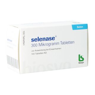 Selenase 300 Mikrogramm Tabletten 100 stk von biosyn Arzneimittel GmbH PZN 15736103