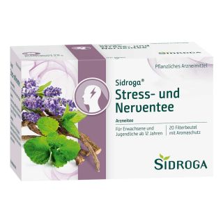 Sidroga Stress- und Nerventee Filterbeutel 20X2.0 g von Sidroga Gesellschaft für Gesundh PZN 09944375