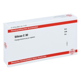 Silicea C30 Ampullen 8X1 ml von DHU-Arzneimittel GmbH & Co. KG PZN 11708222
